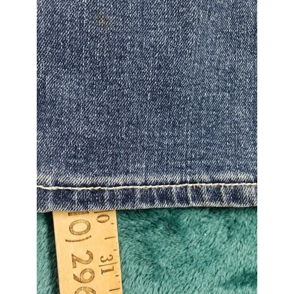 True Religion Jeans Size 36x32 Mens Blue Stretch Pants Rocco Relaxed Skinny NWT